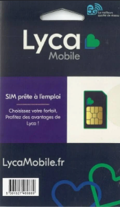 CARTE SIM LYCA